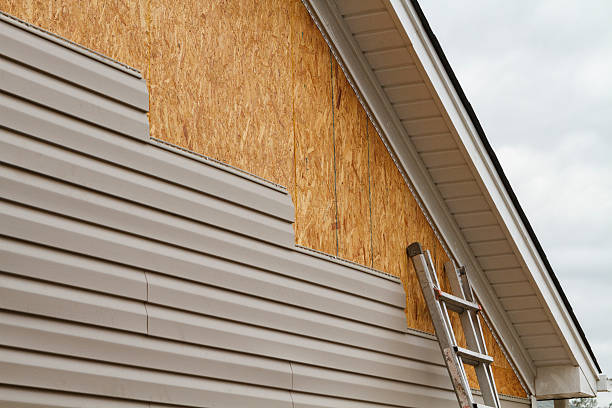 Professional Siding Repair technician working in Newtown, PA